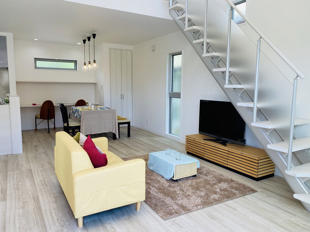 吹き抜けのある家 焼津市の注文住宅 不動産ならアイ ランド