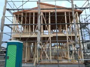 音羽町分譲住宅A 新築工事⑦（上棟工事）